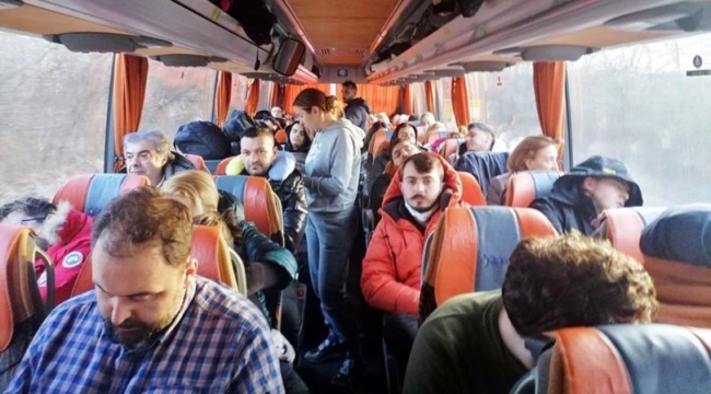 İlk Türk kafile, Romanya sınırını geçti