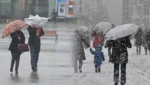Kar ve yağmur hafta boyunca etkili olacak