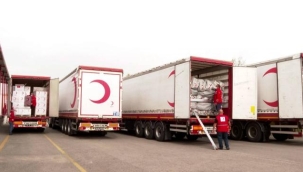 Kızılay'dan Ukrayna'ya insani yardım
