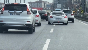 Makas atıyordu, yakalandı! Gaza gelmiş...