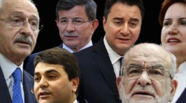 Muhalefetten tarihi zirve: 6 lider bugün bir araya gelecek