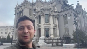 Ukrayna Devlet Başkanı: Kiev’deyim, silahlarımızı bırakmayacağız