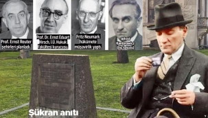 Atatürk’ün talimatıyla Hitler’den kaçanlara kapı açtık