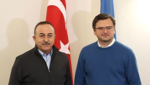 Bakan Çavuşoğlu Ukraynalı mevkidaşı ile görüştü