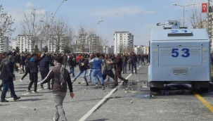 Diyarbakır'da HDP'nin 'Nevruz' etkinliğinde ortalık karıştı!