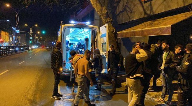 Eğlence mekanında silahlı ve bıçakla kavga: 3 yaralı