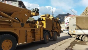 Hakkari sınırına askeri sevkiyat