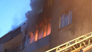 Maltepe'de yangın paniği! Biri çocuk 3 kişi kurtarıldı