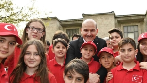 Bakan Soylu'dan 23 Nisan mesajı