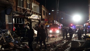 Gaziantep'te peş peşe patlamalar! Ortalık savaş alanına döndü