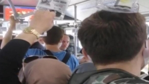 Metrobüste kadına skandal sözler: Senin gibi eşim olsa kafasını koparırım