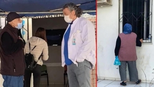 Sağlık merkezinde pencereden muayeneye inceleme! Hastalar içeri alınmaya başlandı