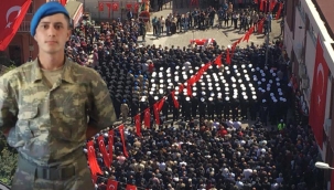 Şehit Sözleşmeli Er Doğukan Korkmaz gözyaşlarıyla toprağa verildi