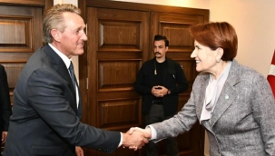 Akşener, ABD Büyükelçisi Flake'i kabul etti