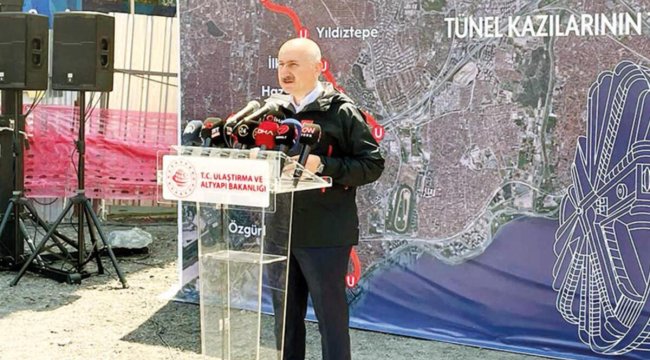 Bakırköy - Bahçelievler- Güngören - Bağcılar metro hattının % 70'i tamamlandı