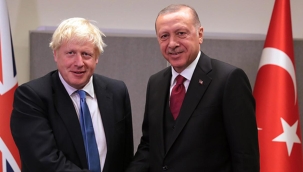 Cumhurbaşkanı Erdoğan'dan Boris Johnson ile kritik görüşme