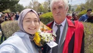 Diploma yarışını baba kazandı