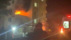 Kız öğrenci yurdunda panik anları! 300 öğrenci tahliye edildi