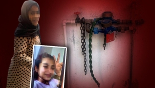 Kızını ayaklarından zincirledi, sebebi şaşkına çevirdi! Mahalleli yardım çığlığını duydu