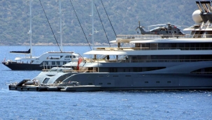 Mega yat Bodrum’da