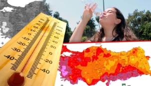 Meteoroloji sıcaklık haritasını paylaştı! Hafta sonuna dikkat