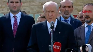 MHP lideri Bahçeli'den önemli açıklamalar