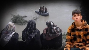 Nehirde kaybolan gençten acı haber geldi