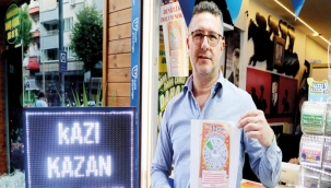 Önce Çılgın Sayısal’da şimdi ise Kazı Kazan’da kazandırdı