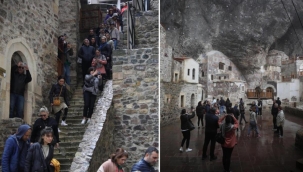 Sümela'da gün yüzüne çıkan saklı mekanlara akın