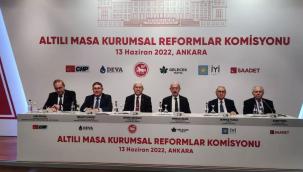 6’lı masanın kurmayları açıkladı!