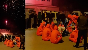 Bursa'da 'La Casa de Papel' kostümlü çiftetelli