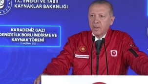 Cumhurbaşkanı Erdoğan'dan Doğu Akdeniz mesajı