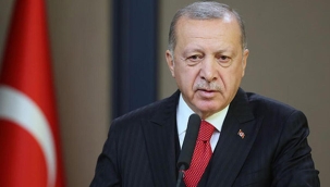 Cumhurbaşkanı Erdoğan Mali Geçiş Dönemi Devlet Başkanı ile görüştü