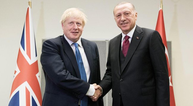 Erdoğan, Borıs Johnson'la Ukrayna'daki durumu görüştü