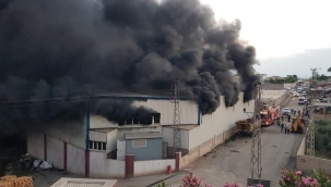 Hatay'da antrepo yangını 30 saatte kontrol altına alındı