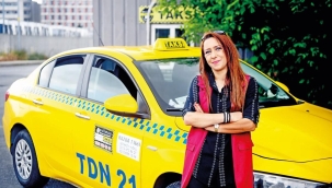 İstanbul trafiğinin amazonu... 30 yıldır direksiyon sallıyor... Taksicilerin Figen ablası!