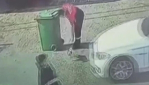 Ataşehir'de yavru köpeği otomobille ezip yoluna devam etti