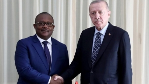 Cumhurbaşkanı Erdoğan, Gine Bissau Cumhurbaşkanı Embalo ile görüştü