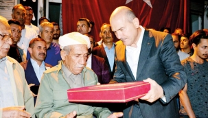 Soylu’dan şehit koruculara taziye ziyareti: 'Dibi nereye giderse gitsin...'